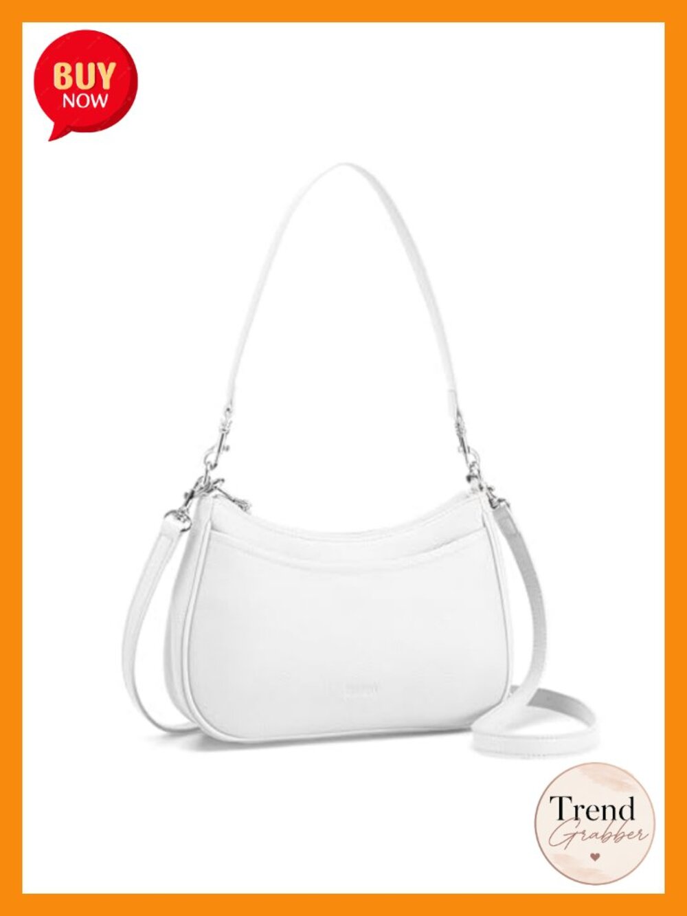 Genuine Leather Anti Theft Crossbody Bag with RFID Hobo Style Handbag